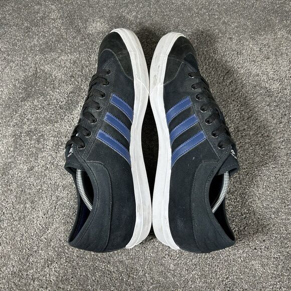 Adidas Matchcourt BB8554 Men’s Size 13 Black Blue Athletic Skate Shoes Used main image 4